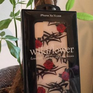 Limited edition iPhone X/XS case #Wildflower